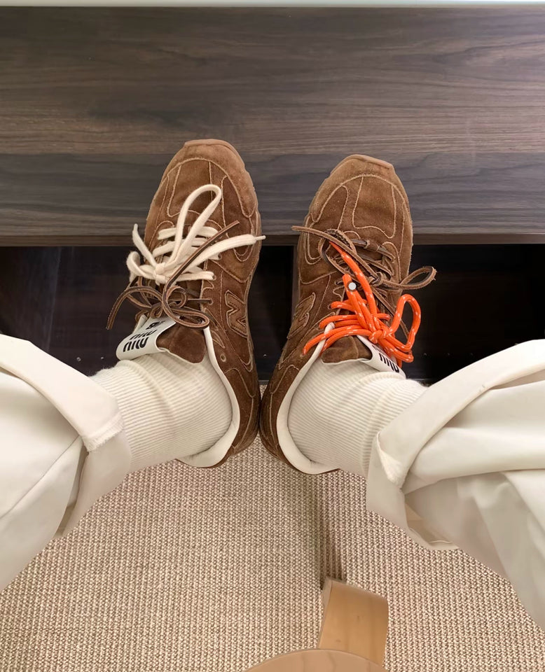 NEW BALANCE X MIU MIU BROWN 🧸🦦🥮