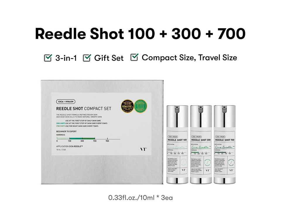 VT Cosmetics Reedle Shot Compact Set