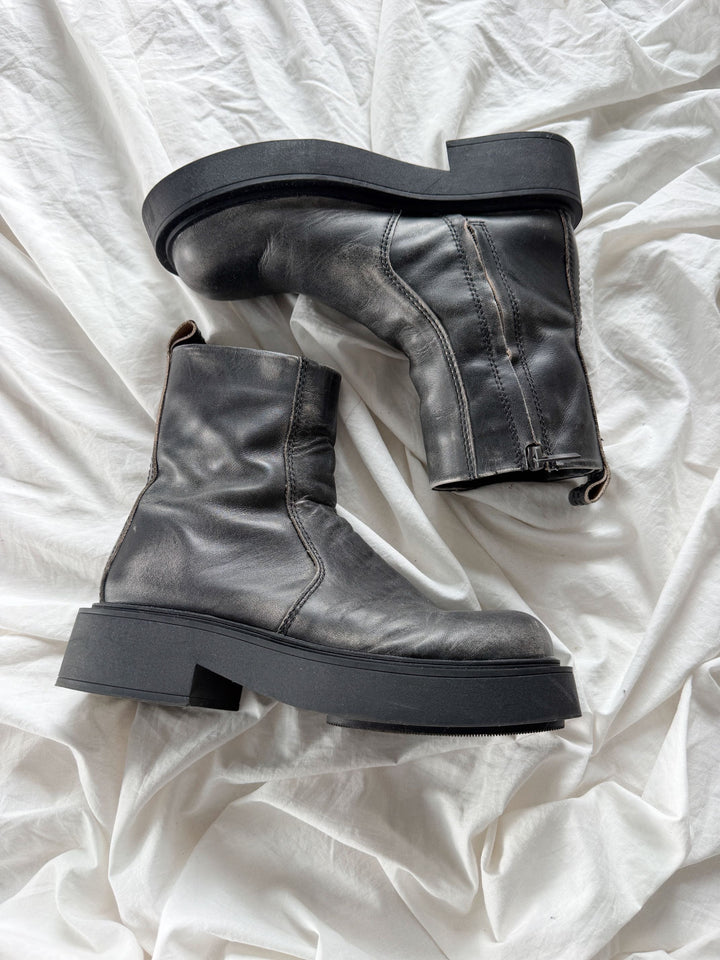 Botas Leather Zara talla 38