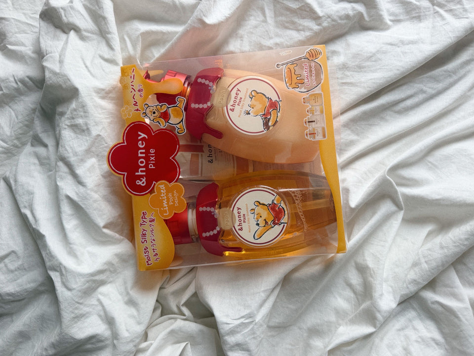 &honey Pixie Moist Silky Shampoo & Treatment – Edición Limitada Winnie the Pooh 🍯