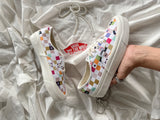 Vans Authentic shoes with a multicolored checkered pattern