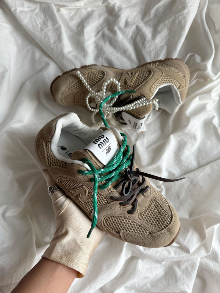 NEW BALANCE X MIU MIU 530 SL LIGHT BROWN