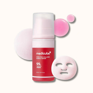 Medicube PDRN Pink Collagen Bubble Serum