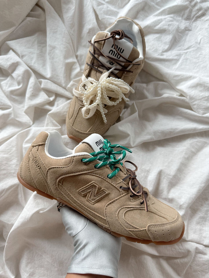 NEW BALANCE X MIU MIU BEIGE 🧸✨🤍✨