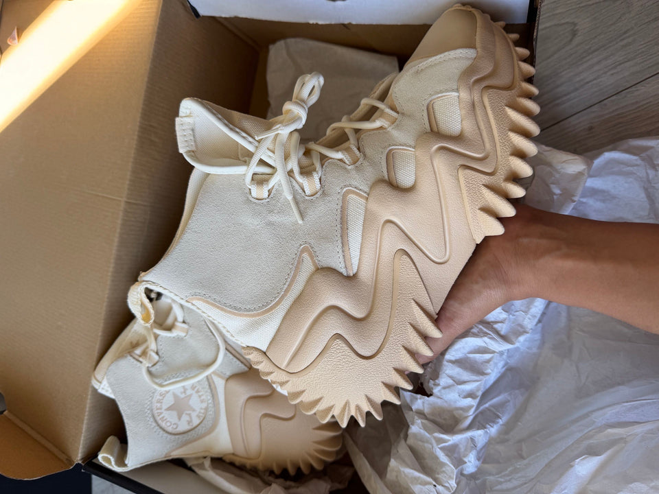 Tenis High BEIGE CARAMEL