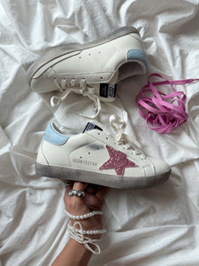 GOLDEN GOOSE PINK BABY BLUE