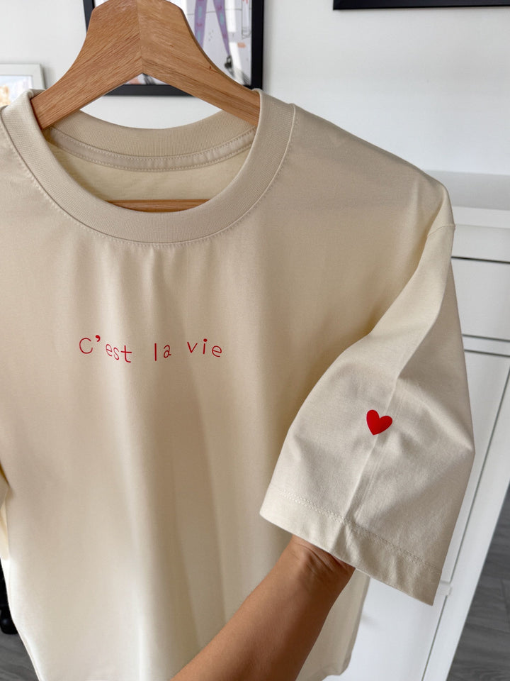 C’est La Vie Oversized T-Shirt