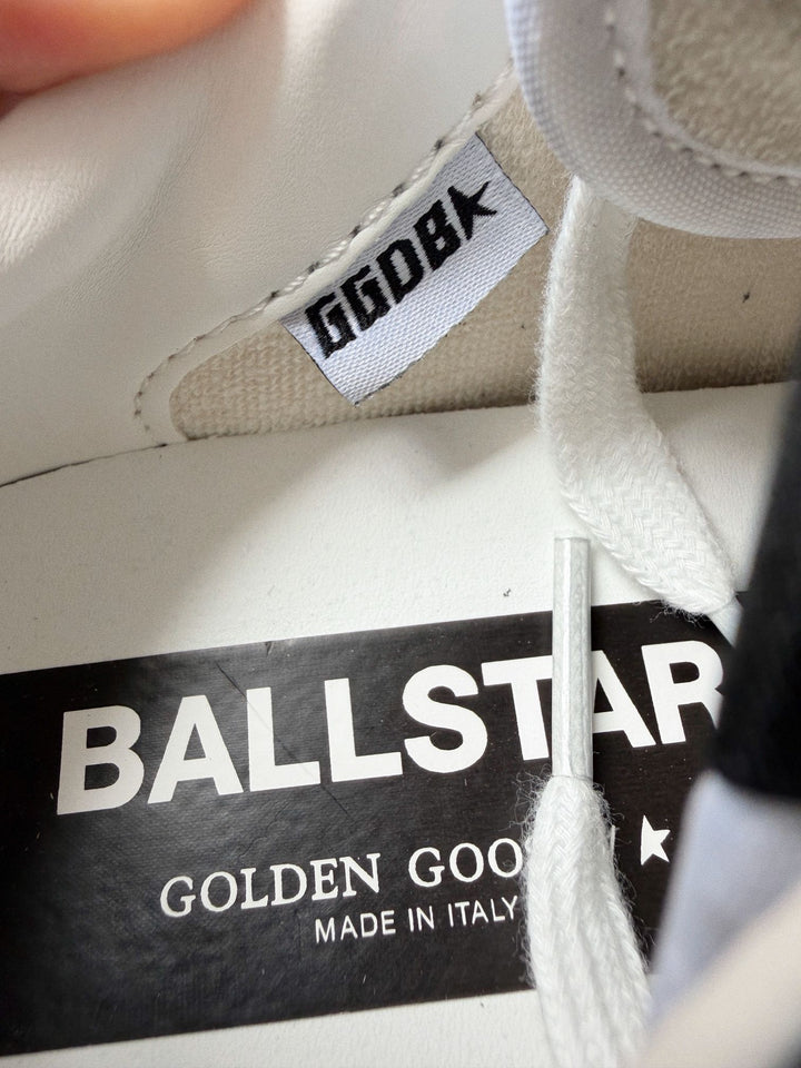 Tenis GG Ball Star Glitter Plateado Plomo