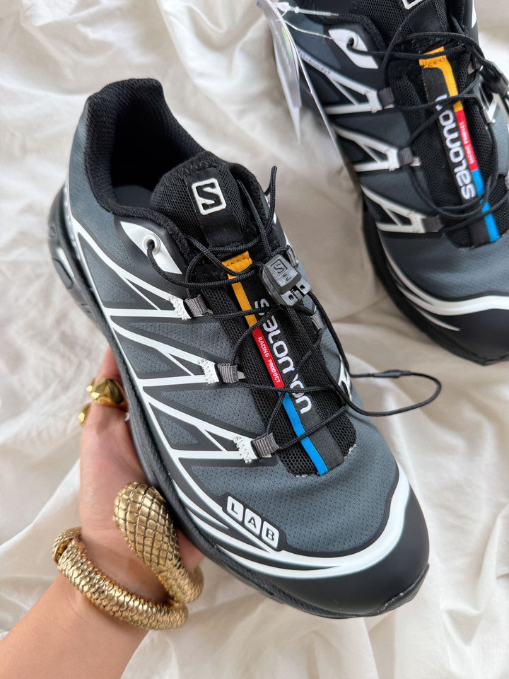 XT-6 SALOMÓN BLACK PLOMO 🩶🔥