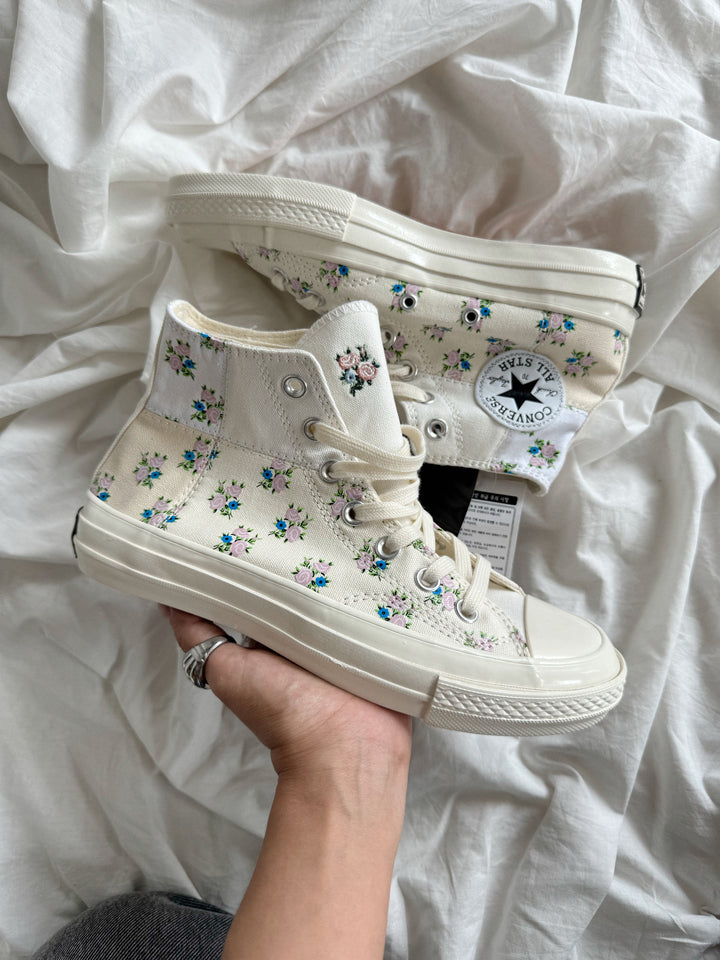 Converse Chuck 70 High Top con estampado floral de retazos 🤍