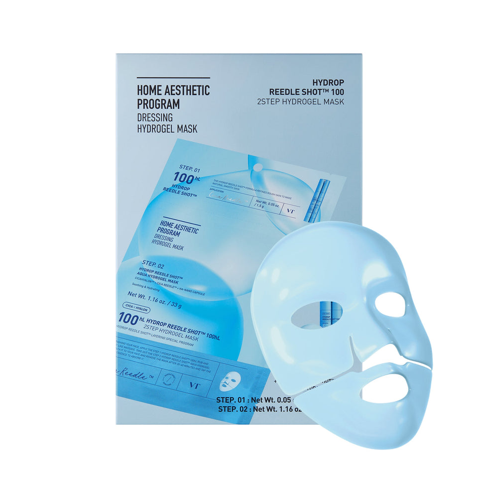 VT Cosmetics Reedle Shot 100 2-Step Hydrogel Mask – PDRN