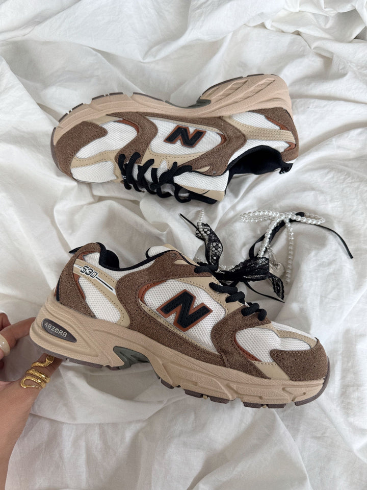New Balance 530 VINTAGE BROWN TAN 🧸🤍✨
