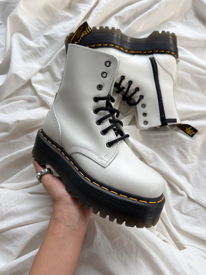 Botas Dr. Martens Jadon White Talla 36 Col