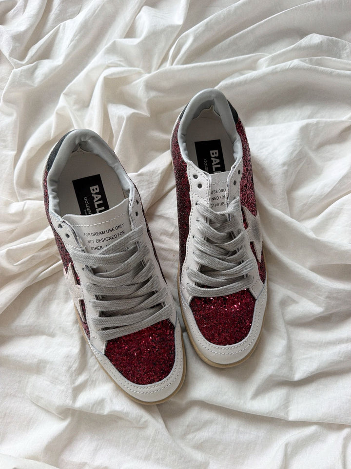 Tenis GG Ball Star Glitter Red