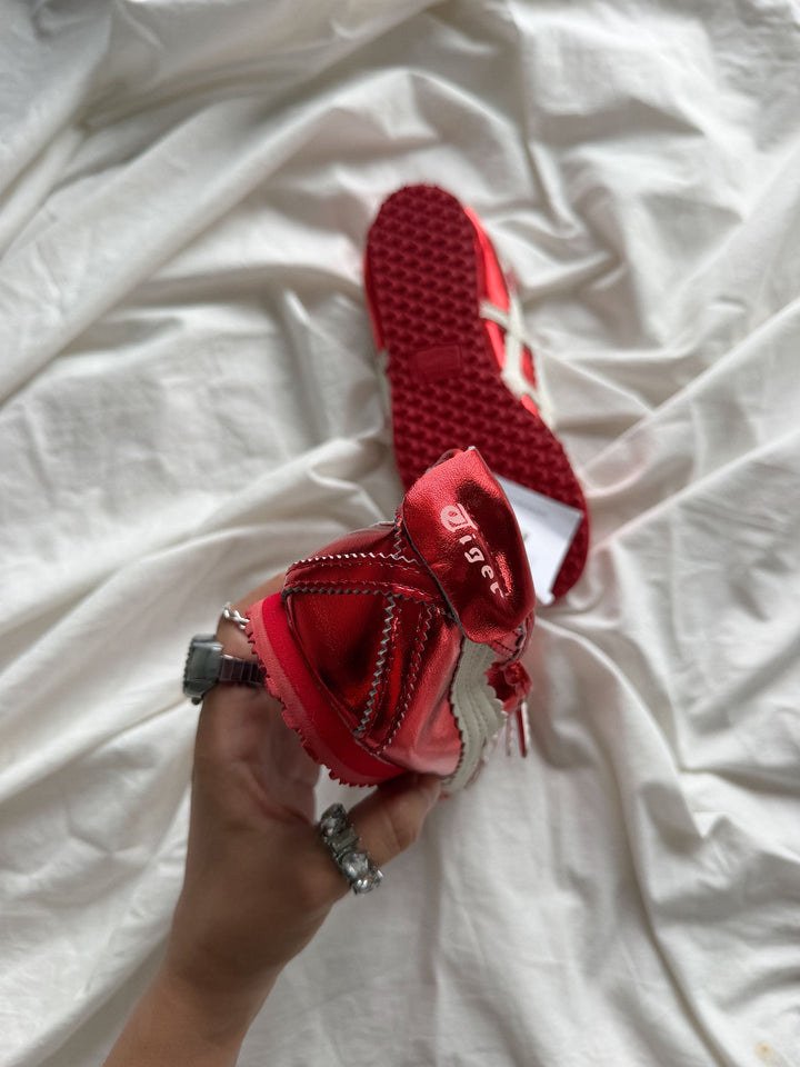 BALLET ONITSUKA TIGER RED METALIC