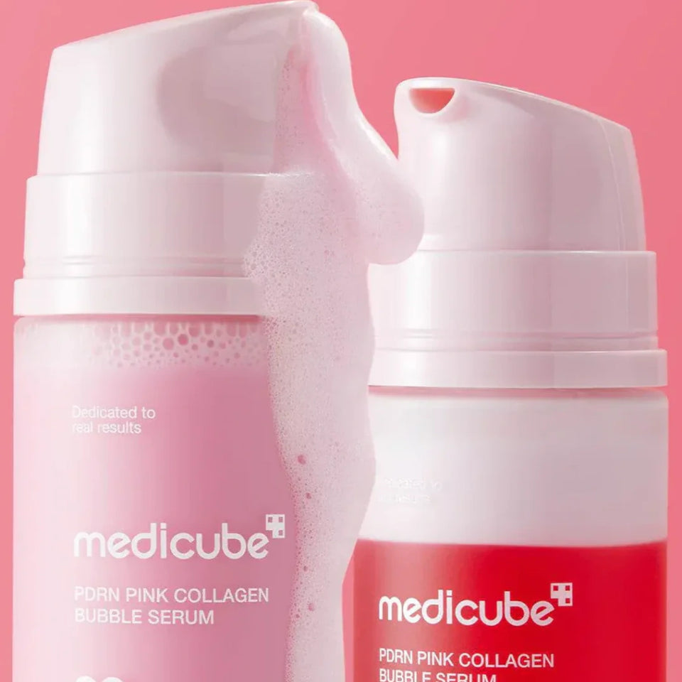Medicube PDRN Pink Collagen Bubble Serum