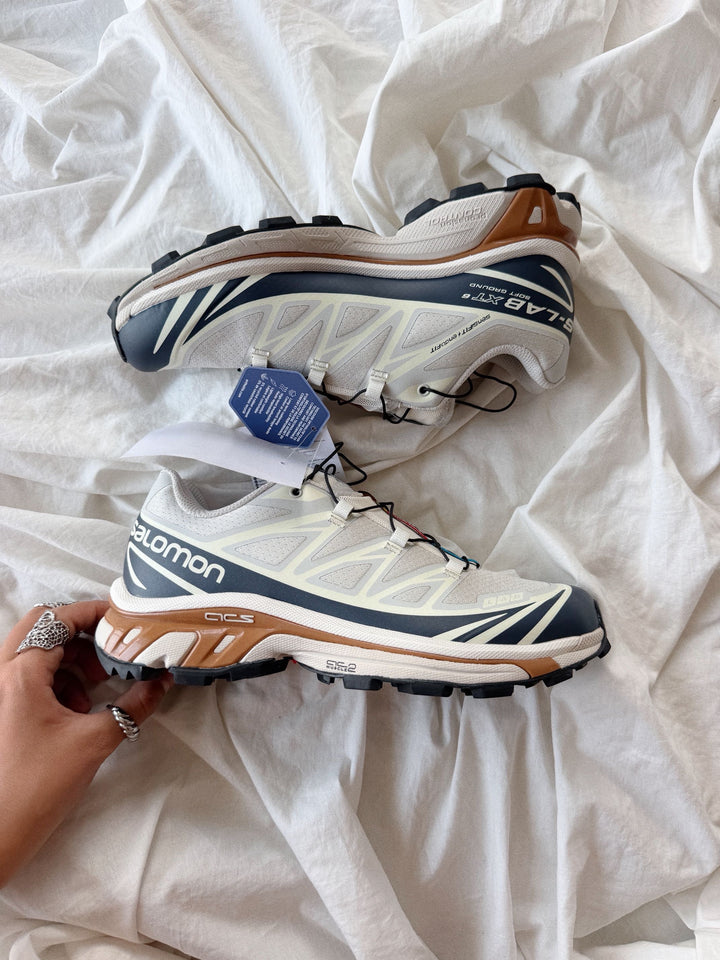 SALOMÓN XT-6 Lunar Rock y Dark Sapphire