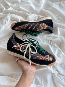 ADIDAS SL 72 OG Leopard Print GREEN BLACK 🖤