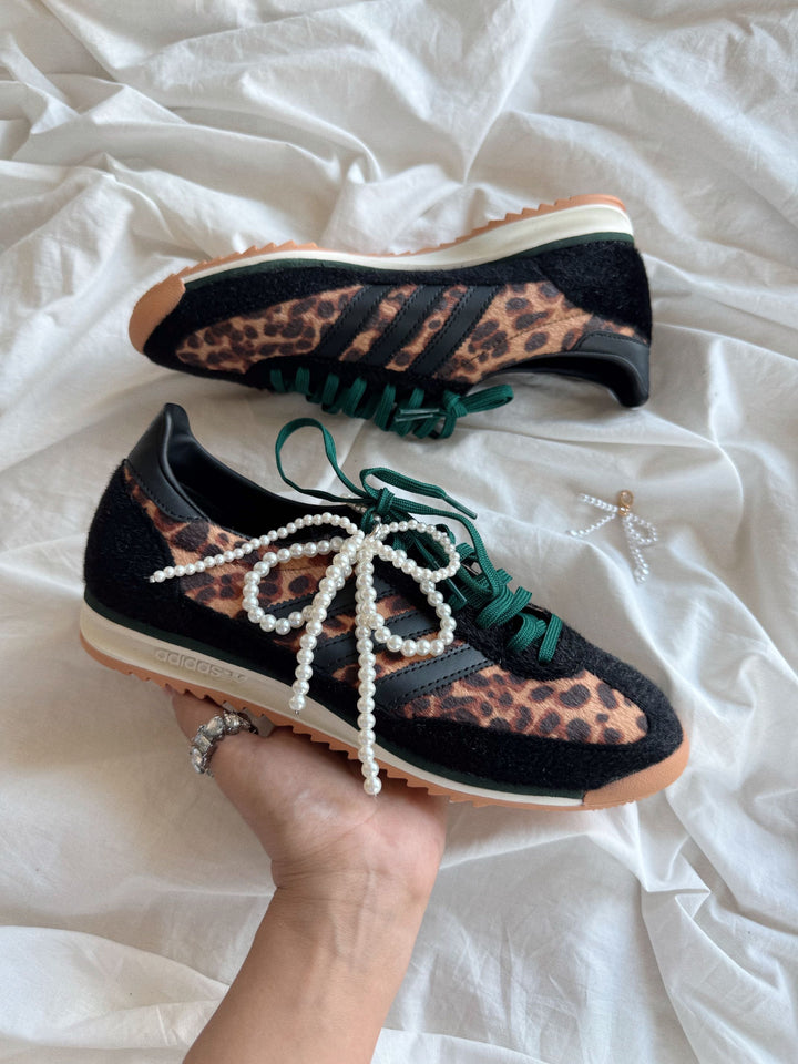 ADIDAS SL 72 OG Leopard Print GREEN BLACK 🖤