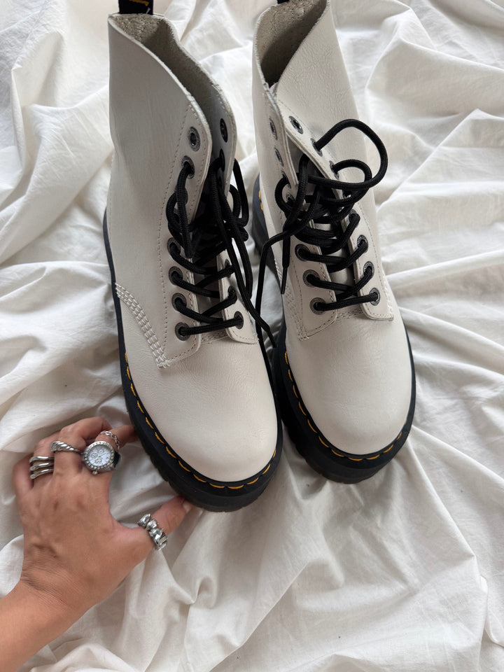 Botas Dr. Martens 1460 Pascal Max Talla 38 col White