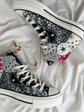Offspring x Chuck 70 High 'Paisley - Gris 🐻🤍