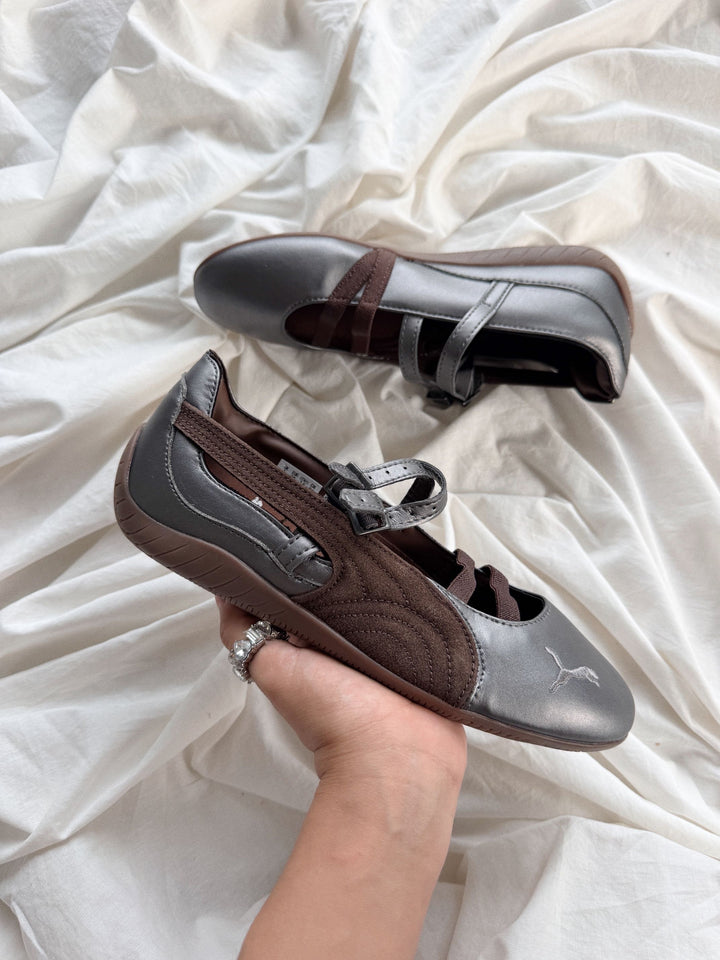 SPEDCAT BALLET BROWN PLOMO