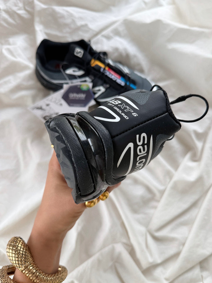 XT-6 SALOMÓN BLACK PLOMO 🩶🔥