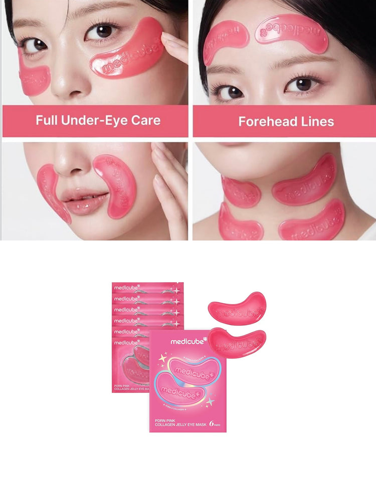 Medicube PDRN Pink Collagen Jelly Eye Mask