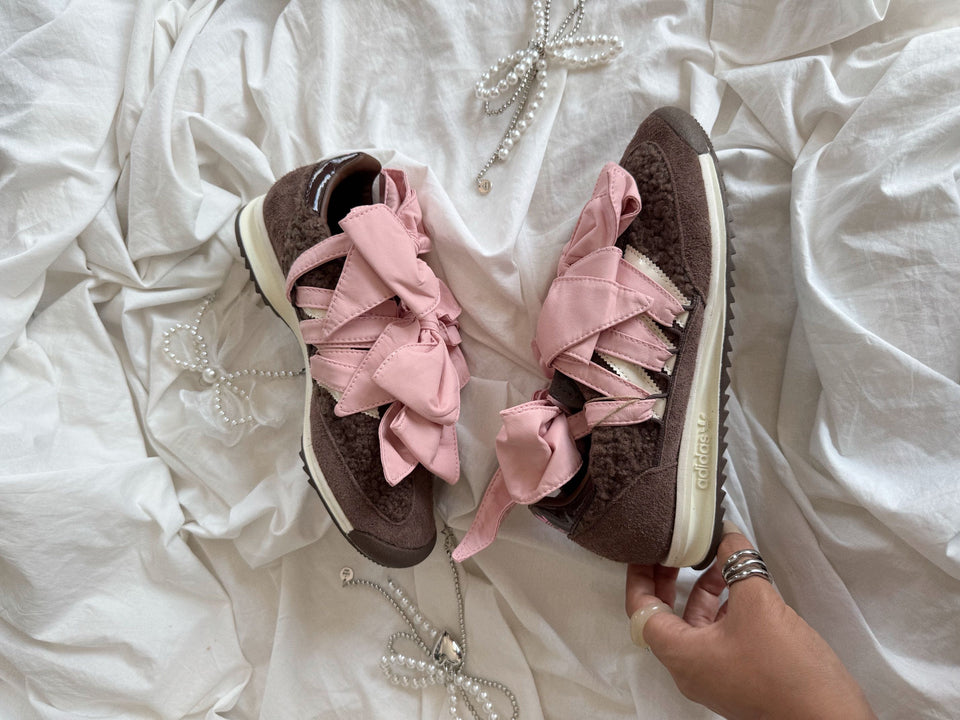 Adidas SL 72 OG x Caroline Hu Brown Wonder Mauve 🎀 PINK