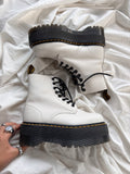 Botas Dr. Martens 1460 Pascal Max Talla 38 col White USED