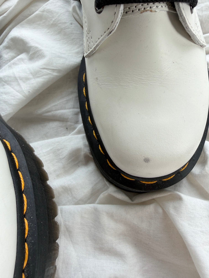 Botas Dr. Martens Jadon White Talla 37 Col USED