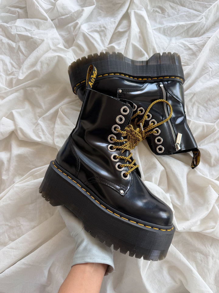 Botas Dr. Martens Jadon Max BLACK Talla 36 col