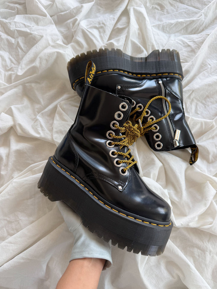Botas Dr. Martens Jadon Max BLACK Talla 36 col