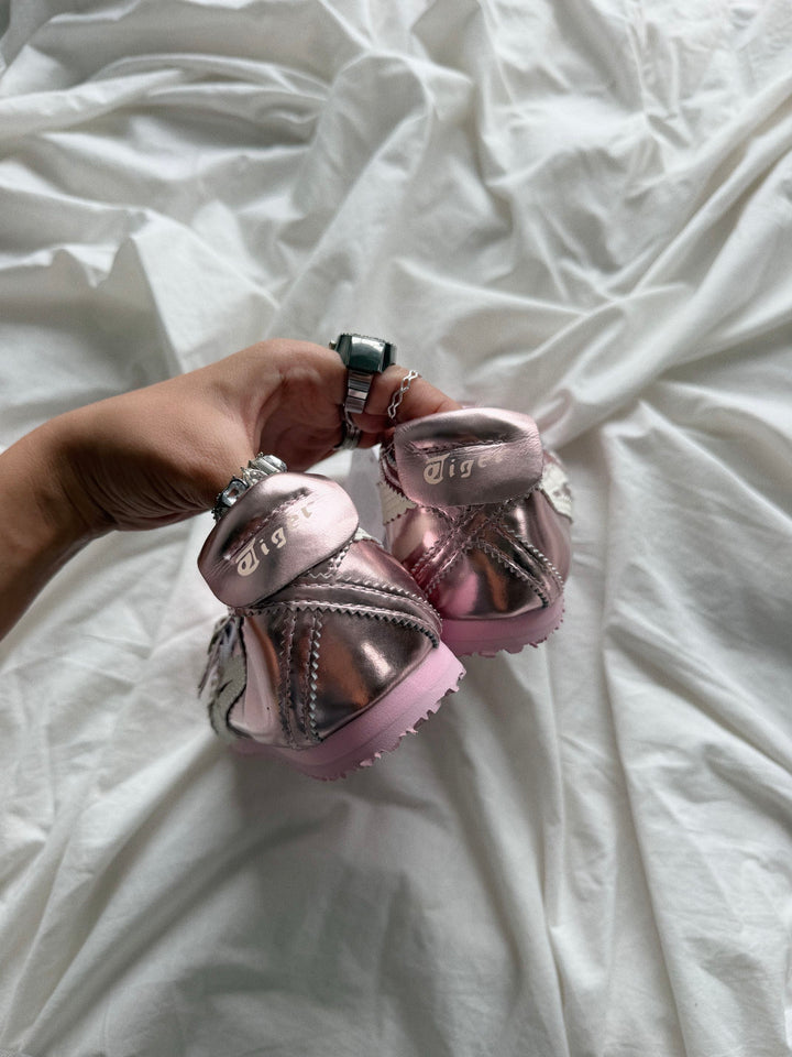 BALLET ONITSUKA TIGER PINK METALIC