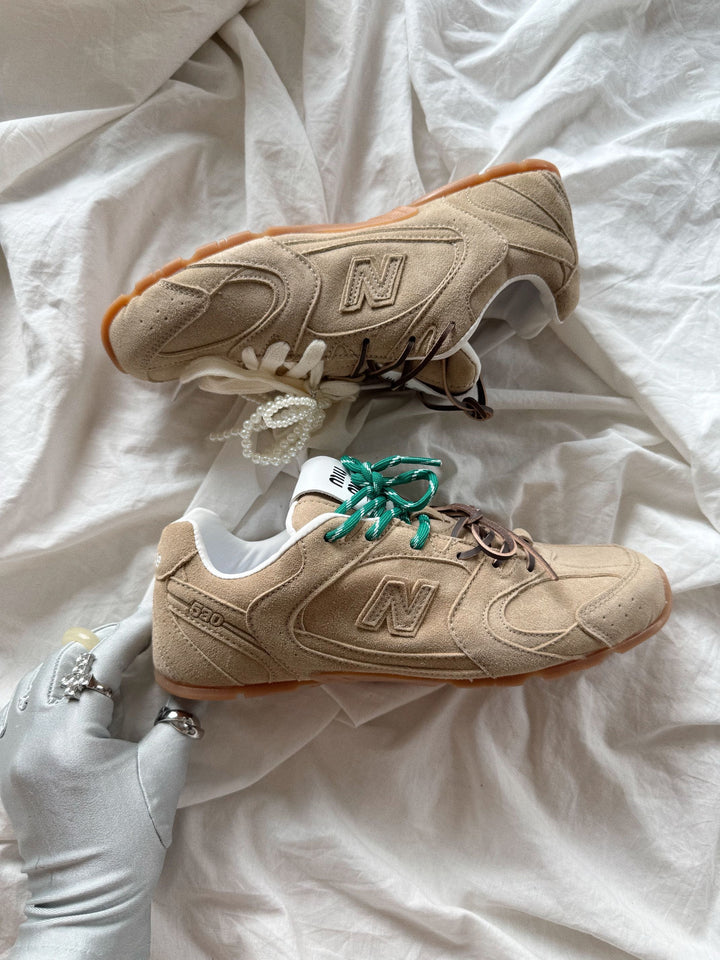 NEW BALANCE X MIU MIU BEIGE 🧸✨🤍✨