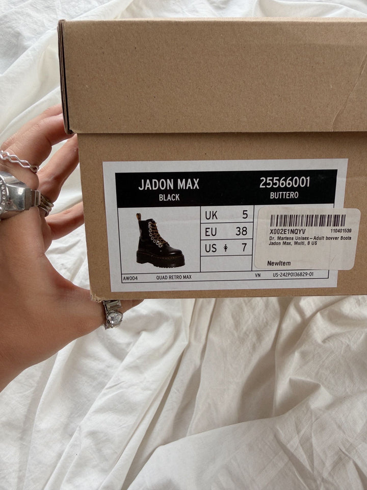 Botas Dr. Martens Jadon Max Talla 38 col USED