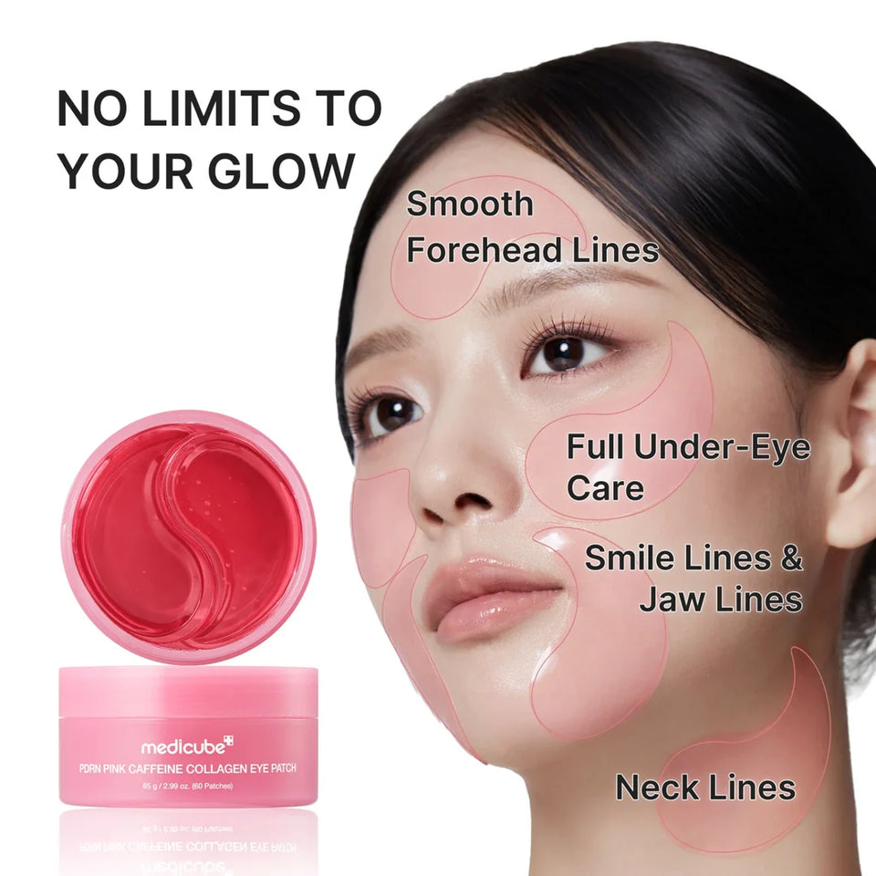 Medicube PDRN Pink Caffeine Collagen Eye Patch