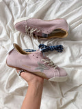 Tenis GG True Star Pink Plateado