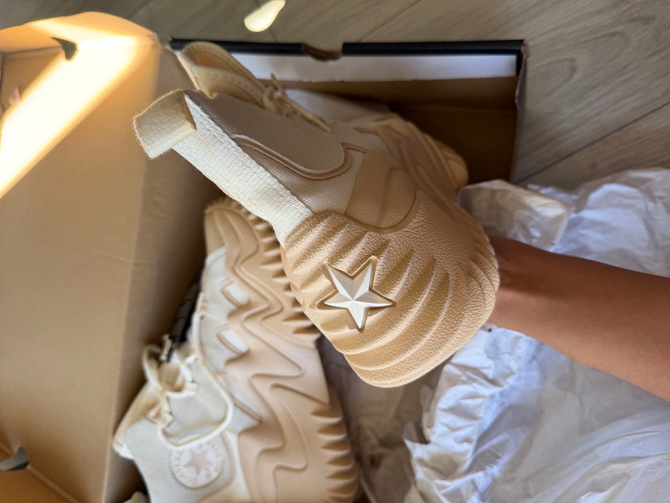Tenis High BEIGE CARAMEL