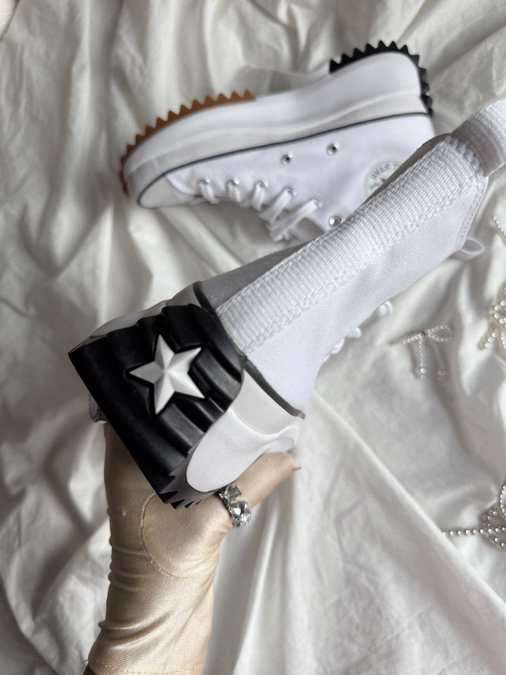 RUN STAR HIKE BLANCOS 100 % ORIGINALES