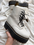 Botas Dr. Martens 1460 Pascal Max Talla 38 col White USED
