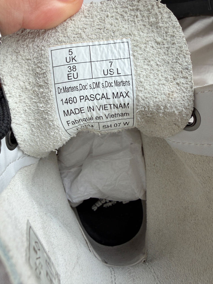 Botas Dr. Martens 1460 Pascal Max Talla 38 col White