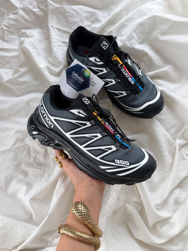 XT-6 SALOMÓN BLACK PLOMO 🩶🔥