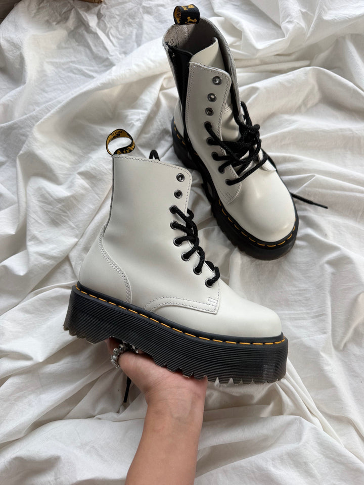 Botas Dr. Martens Jadon White Talla 36 Col Uk 3