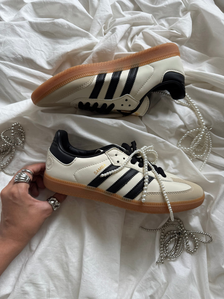 Adidas  SAMBA BLACK 🤍🖤 BEIGE