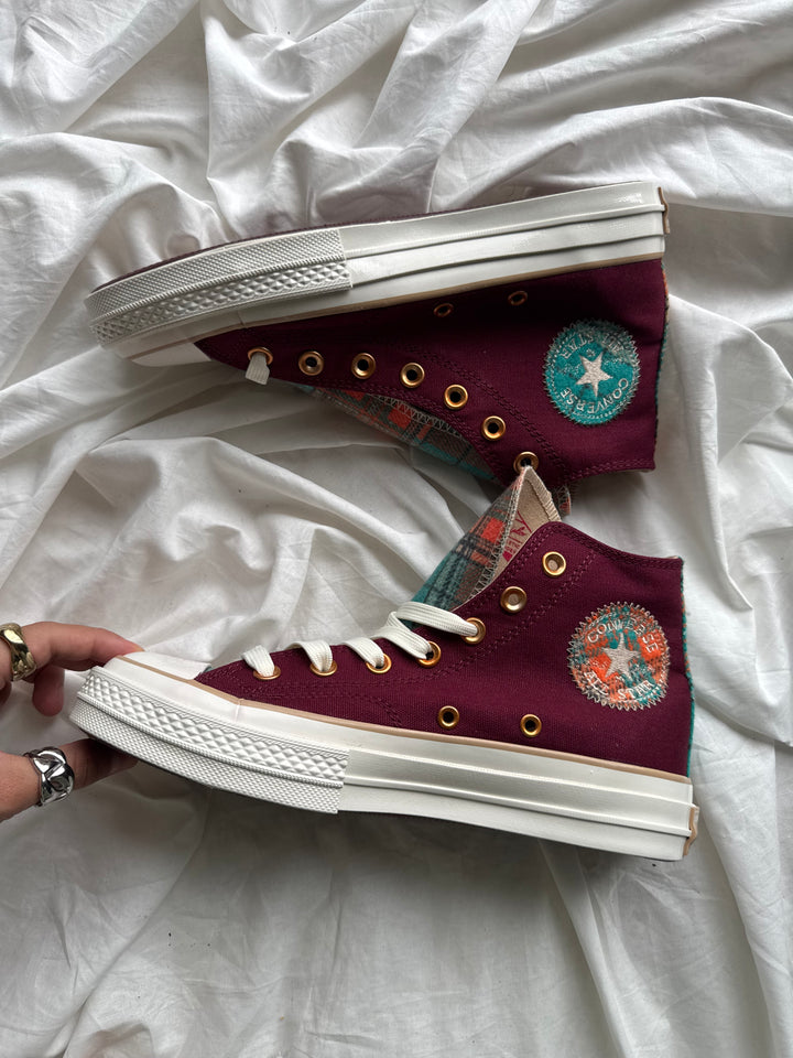Chuck Taylor All Star CANVAS Y PLAID 🧸