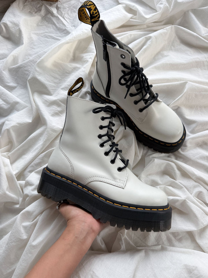 Botas Dr. Martens Jadon White Talla 39 Col