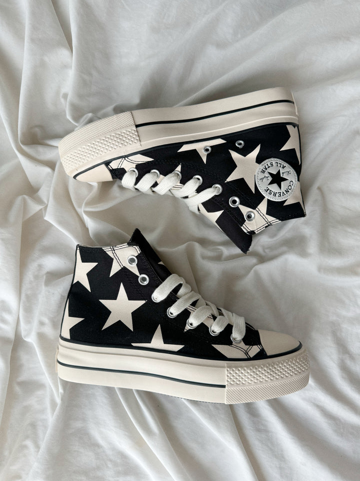 Chuck Taylor All Star Lift Platform STAR ⭐️🌟🌟🌟🌟⭐️ 🐻