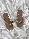 Havaianas x Zara Slim Rose Gold