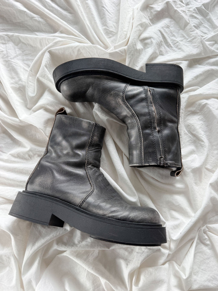 Botas Leather Zara talla 38